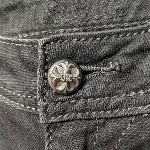 MISS ME Wing Design Pocket Skinny Jeans 29 - Picture 8 of 10